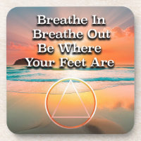Respirer dans Breathe Out Recovery Slogan Sunrise