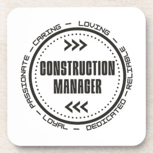 Dessous-de-verre Responsable de la construction