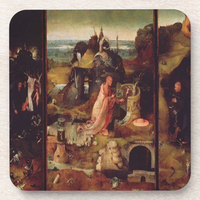 Dessous-de-verre Retable des ermites (huile sur le panneau) (Devant)