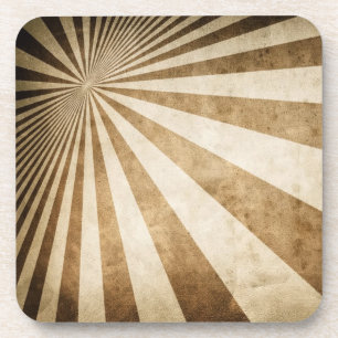 Dessous-de-verre Rétro arrière - plan de motif de rayure