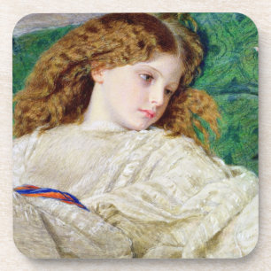 Dessous-de-verre Rêves, c.1861 (la semaine, bodycolour et gomme