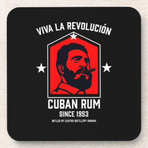 Dessous-de-verre Révolution des boissons au rhum libre à Cuba
