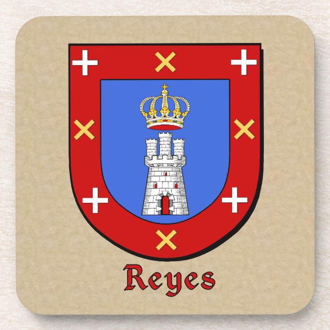 Dessous-de-verre Reyes Family Shield (Devant)
