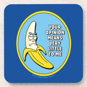 Dessous-de-verre RICK ET MORTY™  Insigne de brique banana