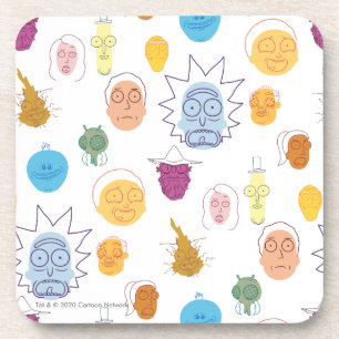 Dessous-de-verre RICK ET MORTY™ Obtenir Schwifty