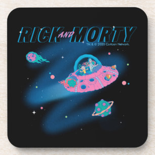 Dessous-de-verre RICK ET MORTY™   Voyager dans l'espace