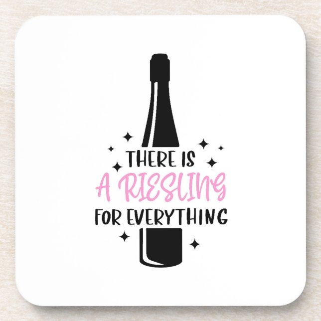 Dessous-de-verre Riesling Pour Tout Vin Drôle (Devant)