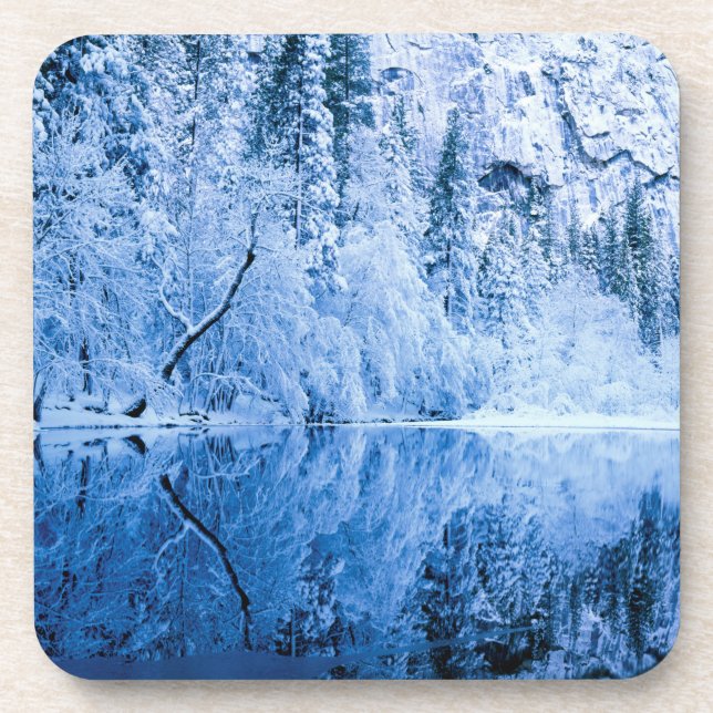 Dessous-de-verre Rivière Merced | Parc national de Yosemite, CA (Devant)