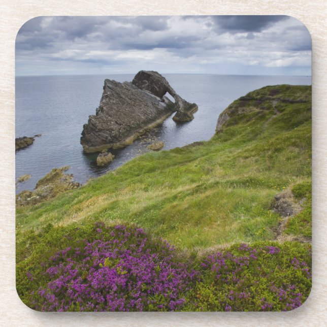 Dessous-de-verre Roche de violon d'arc, Portknockie, Ecosse (Devant)