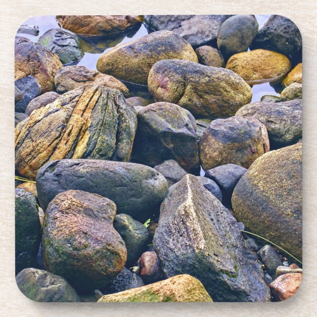 Dessous-de-verre Rochers colorés (Devant)