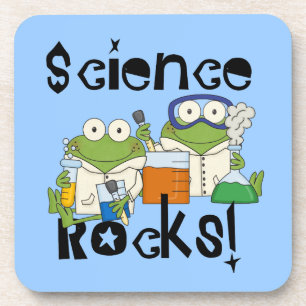 Dessous-de-verre Roches de la Science de grenouilles