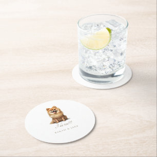 DESSOUS DE VERRE ROND 