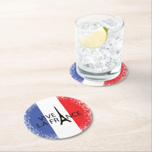 Dessous De Verre Rond 14 juillet 14 juillet France National  