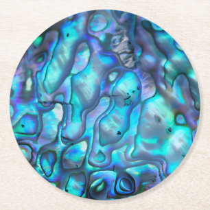 Dessous De Verre Rond Abalone