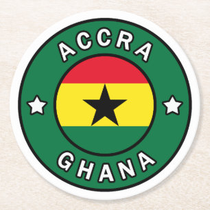Dessous De Verre Rond Accra Ghana