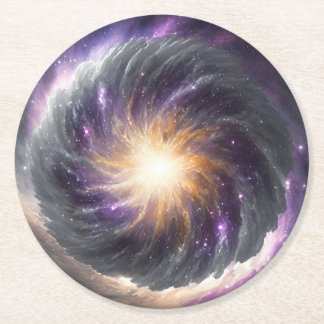 Dessous De Verre Rond Ace Supernova - Posavasos redondo de papel
