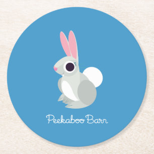 Dessous De Verre Rond Alice le lapin