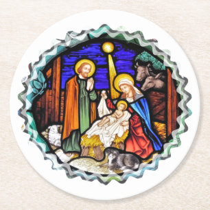 DESSOUS DE VERRE ROND ANCIENNE ANGLETERRE