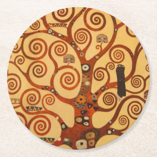 Dessous De Verre Rond Arbre avec branches pivotantes