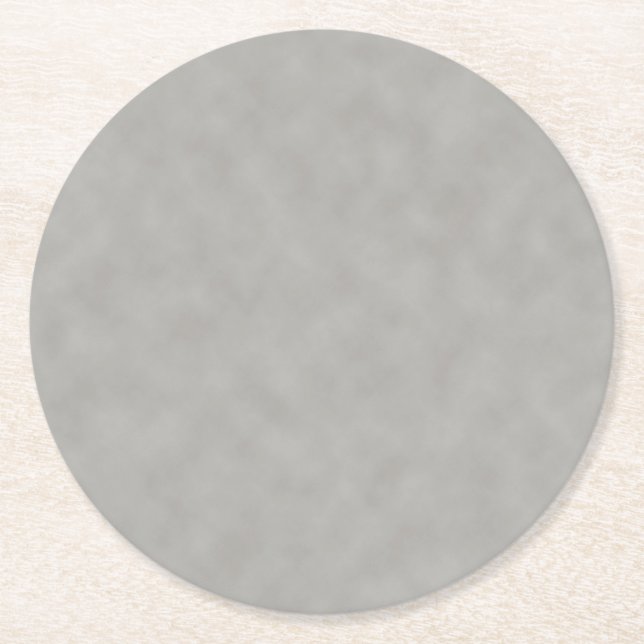 Dessous De Verre Rond Arrière - plan de texture gris foncé (Devant)