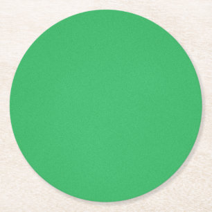 Dessous De Verre Rond Arrière - plan vert tendance