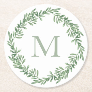 Dessous De Verre Rond Arrosage Rosemary Wreath