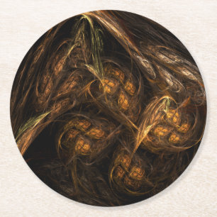 Dessous De Verre Rond Art de Mother Earth