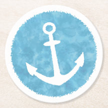Baby shower bleu Ancre nautique