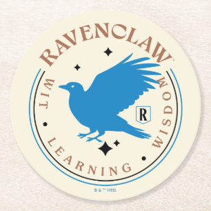 Dessous De Verre Rond Badge de fierté de la maison Blue Eagle RAVENCLAW™