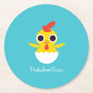 Dessous De Verre Rond Bandit le poussin