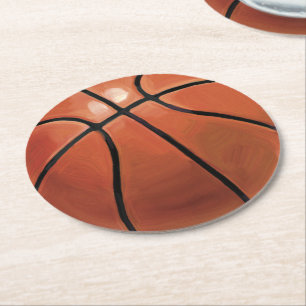 Dessous De Verre Rond Basket