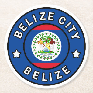 Dessous De Verre Rond Belize City Belize