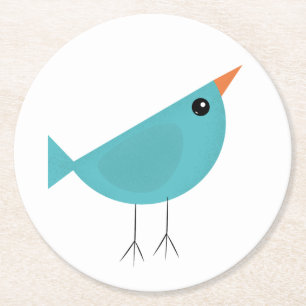Dessous De Verre Rond Birdy