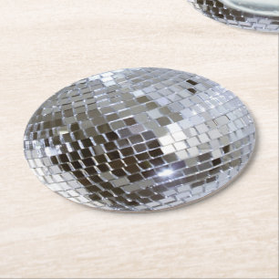 Dessous De Verre Rond Boule reflétée 1 de disco