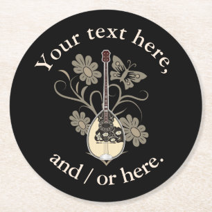 Dessous De Verre Rond Bouzouki