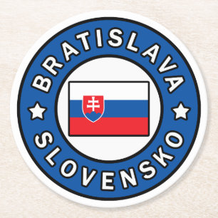 Dessous De Verre Rond Bratislava Slovaquie