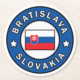 Dessous De Verre Rond Bratislava Slovaquie