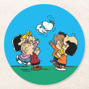 Dessous De Verre Rond cacahuètes   Amusement d'amis