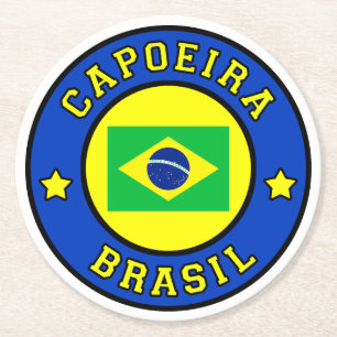 Dessous De Verre Rond Capoeira Brasil