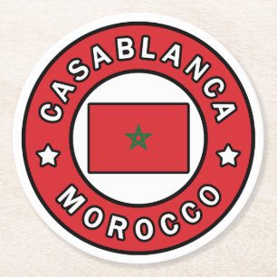 Dessous De Verre Rond Casablanca Maroc