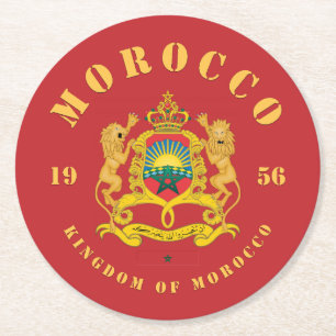 Dessous De Verre Rond Coat d'Arms
