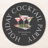Cocktail de Noël et soirée élégante