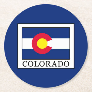 Dessous De Verre Rond Colorado