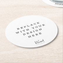 COMMANDE D'IMPRESSION événement spécial fête rond