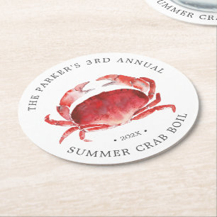 Dessous De Verre Rond Crabe Criminel Crabe Bouille