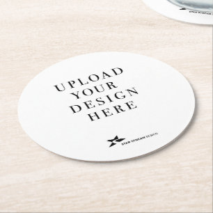 Dessous De Verre Rond Créez votre propre design
