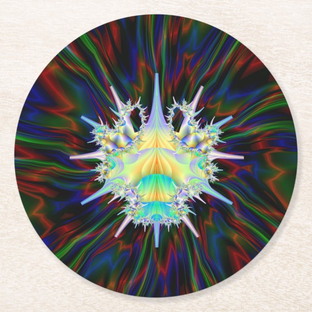 Dessous De Verre Rond Curto Bug (Devant)