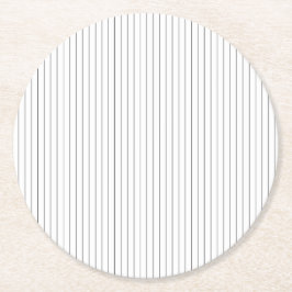 Dessous De Verre Rond Custom Paper Drink Coasters | Printed Style