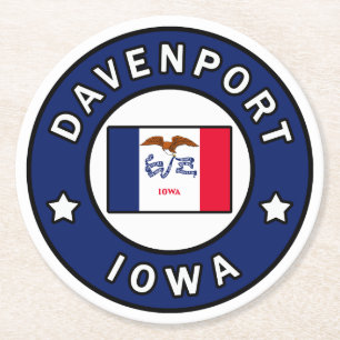 Dessous De Verre Rond Davenport Iowa