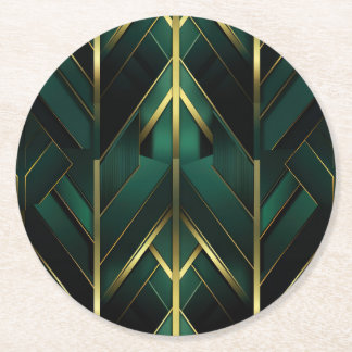 Dessous De Verre Rond Décoration Verte